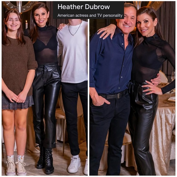 Alice + Olivia Liliana Black Vegan Leather Cropped Ankle Paper Bag Pant - Picture 9 of 16